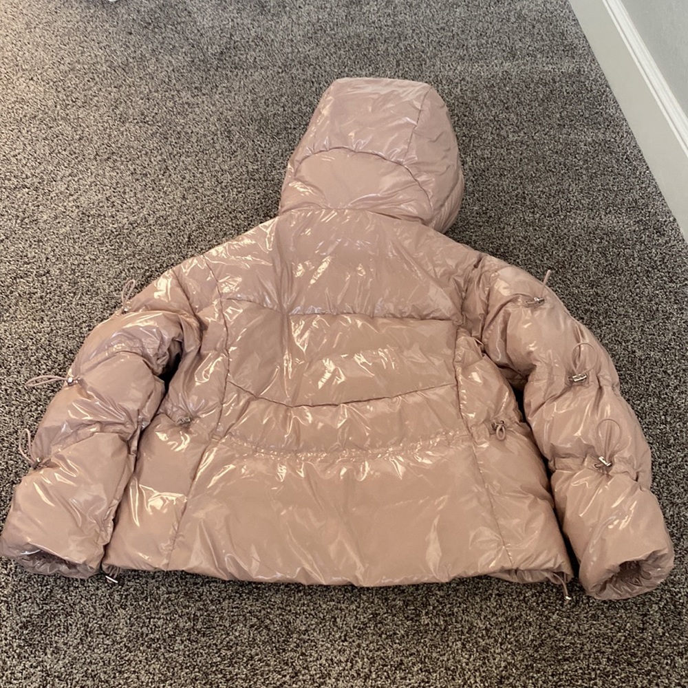 ALO Stunner Puffer Jacket Dusty Pink Size Small - Picture 6 of 14